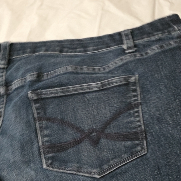 CJ Banks Dark Blue Relaxed Men's Jeans - Picture 4 of 4